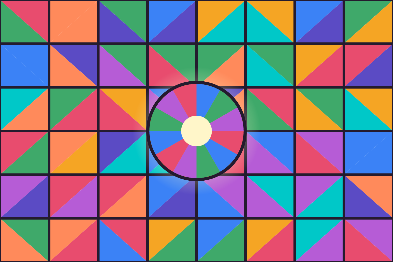 Stained Glass puzzle artwork